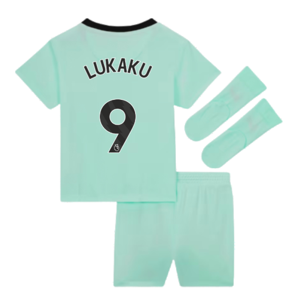 2023-2024 Chelsea Third Baby Kit (LUKAKU 9)