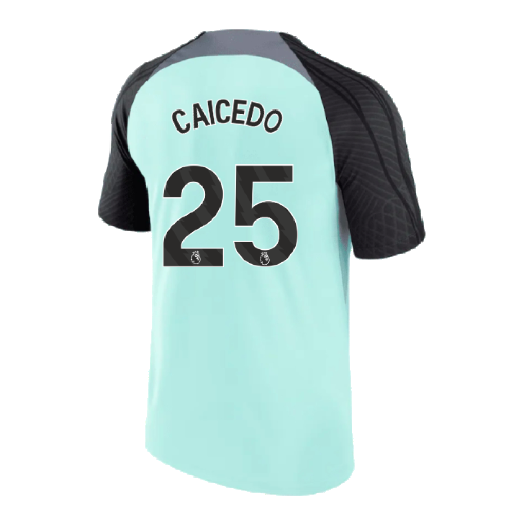 2023-2024 Chelsea Training Shirt (Mint Foam) - Kids (Caicedo 25)