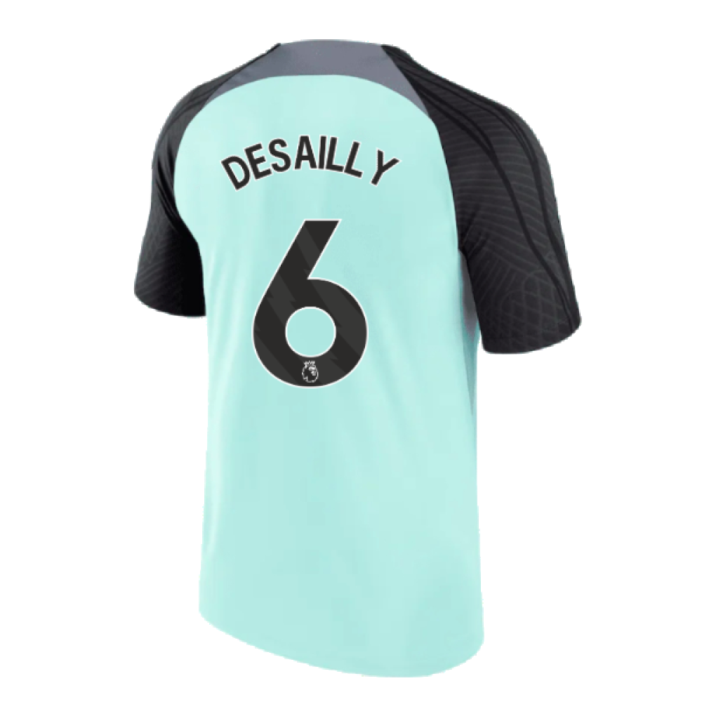 2023-2024 Chelsea Training Shirt (Mint Foam) - Kids (DESAILLY 6)