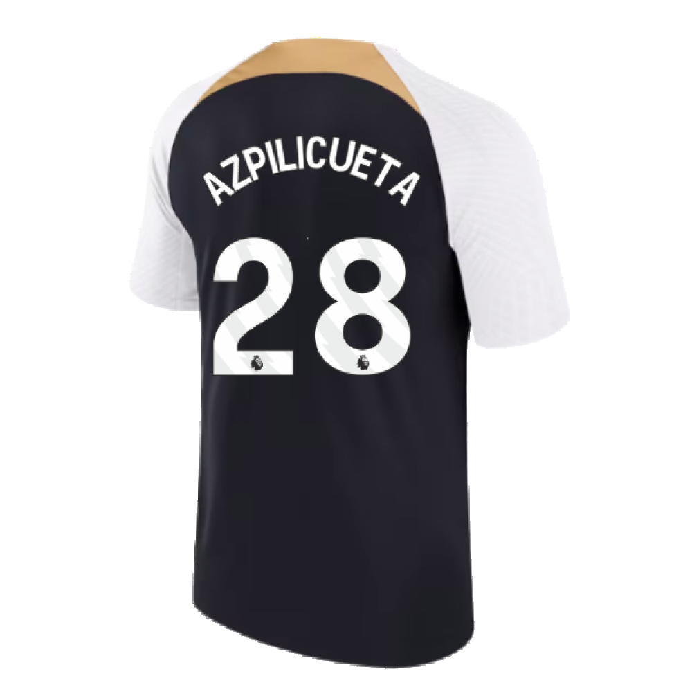 2023-2024 Chelsea Training Shirt (Pitch Blue) (AZPILICUETA 28)