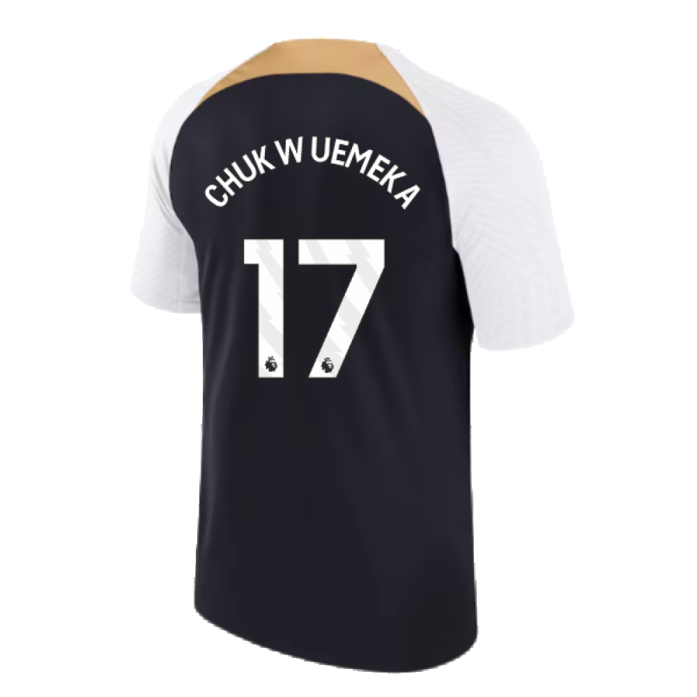 2023-2024 Chelsea Training Shirt (Pitch Blue) (Chukwuemeka 17)