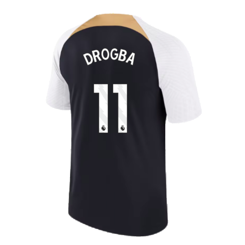 2023-2024 Chelsea Training Shirt (Pitch Blue) (DROGBA 11)