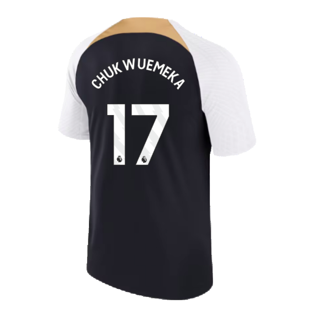 2023-2024 Chelsea Training Shirt (Pitch Blue) - Kids (Chukwuemeka 17)