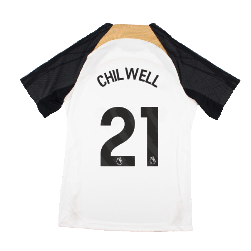 2023-2024 Chelsea Training Shirt (White) - Kids (CHILWELL 21)