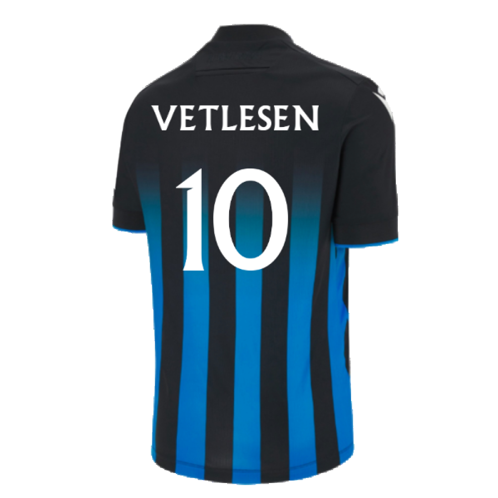 2023-2024 Club Bruuge Authentic Home Shirt (VETLESEN 10)