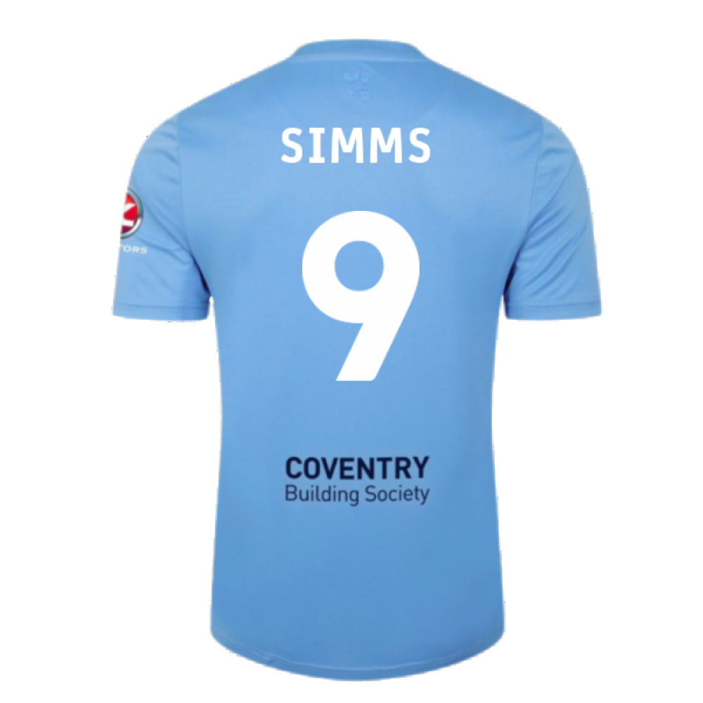 2023-2024 Coventry City Home Shirt (Simms 9)