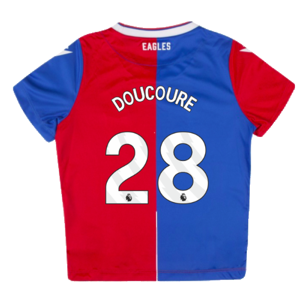 2023-2024 Crystal Palace Home Mini Kit (DOUCOURE 28)