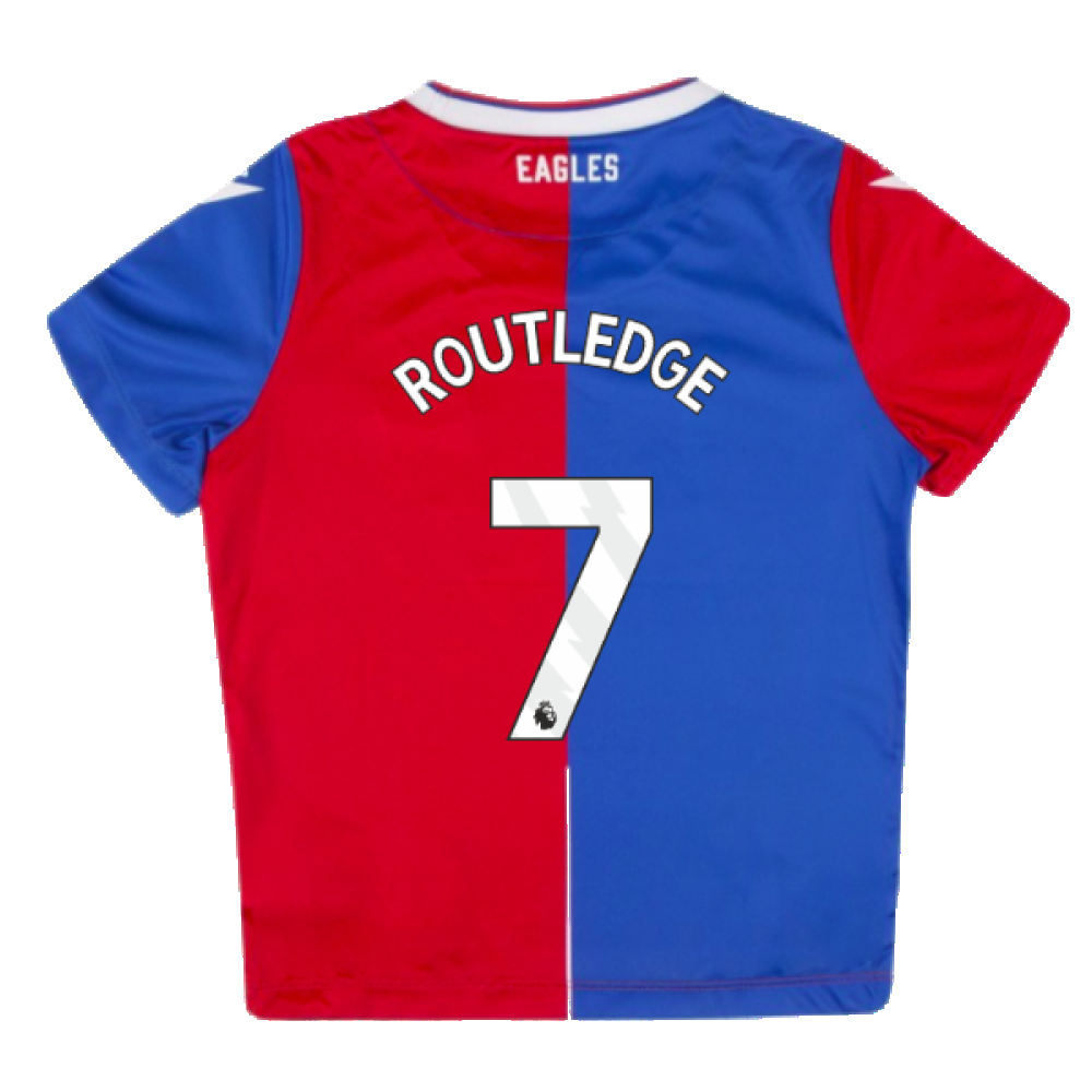 2023-2024 Crystal Palace Home Mini Kit (ROUTLEDGE 7)