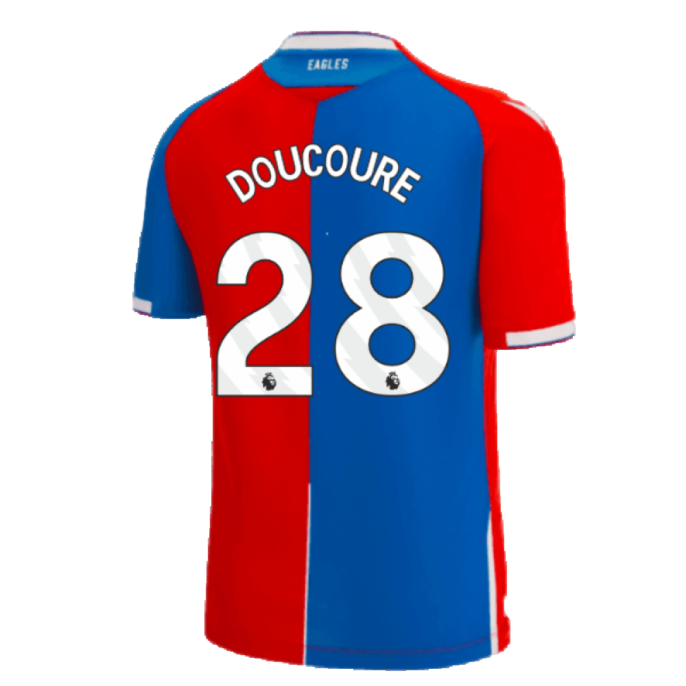 2023-2024 Crystal Palace Home Shirt (DOUCOURE 28)