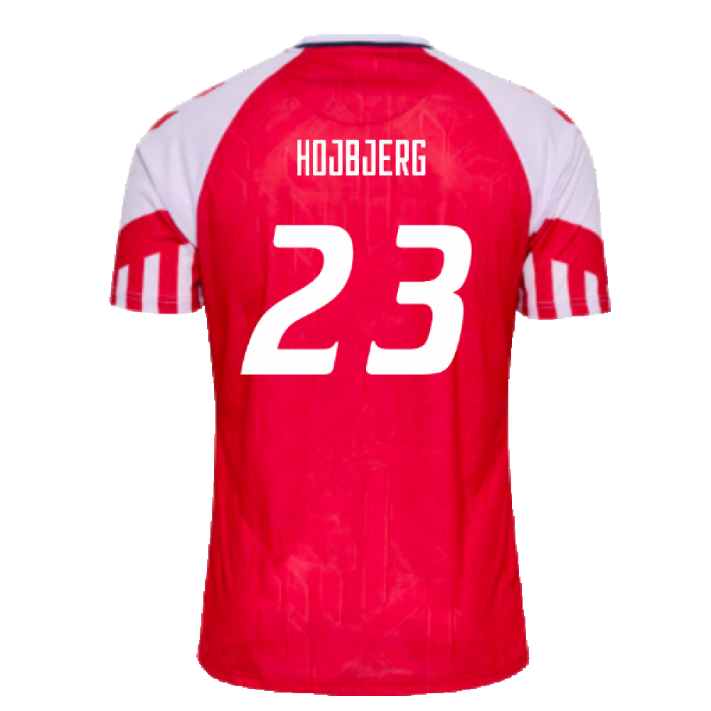 2023-2024 Denmark Home Shirt (Hojbjerg 23)