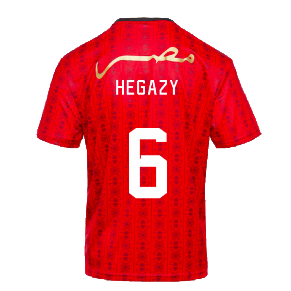 2023-2024 Egypt FtblCulture Jersey (Red) (HEGAZY 6)