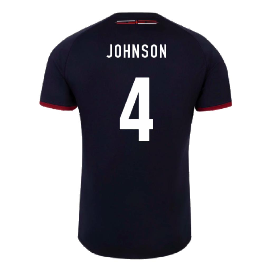 2023-2024 England Alternate Rugby Shirt (Kids) (Johnson 4)