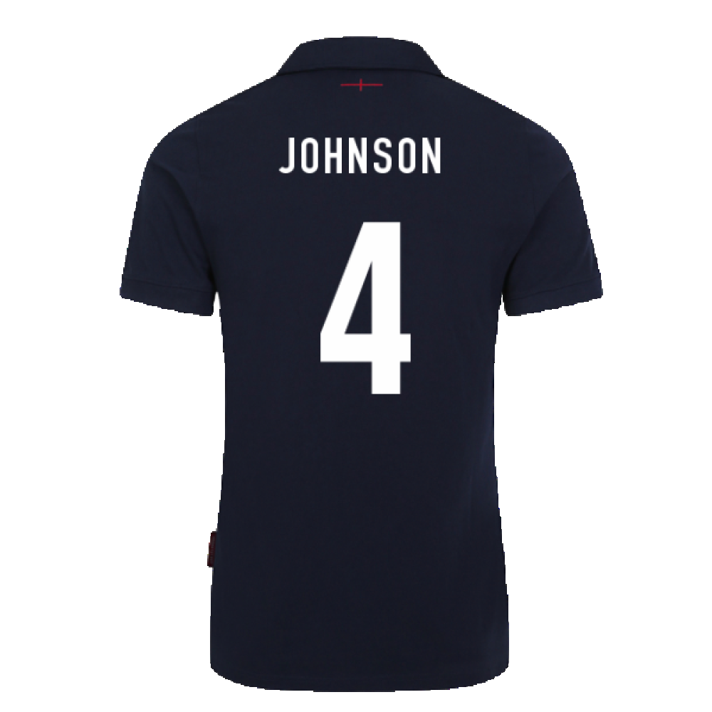 2023-2024 England Rugby Alternate Classic Jersey (Johnson 4)