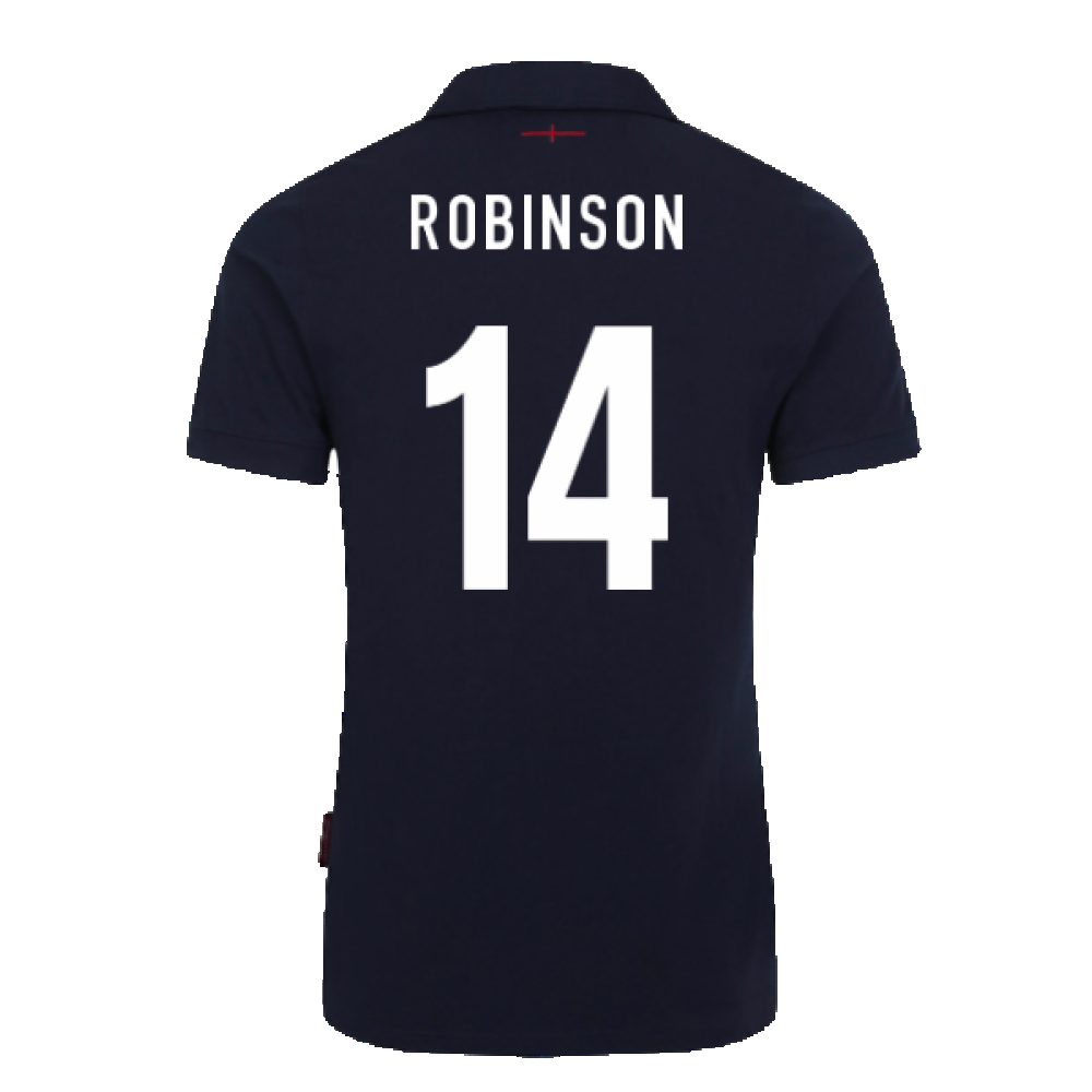 2023-2024 England Rugby Alternate Classic Jersey - Kids (Robinson 14)