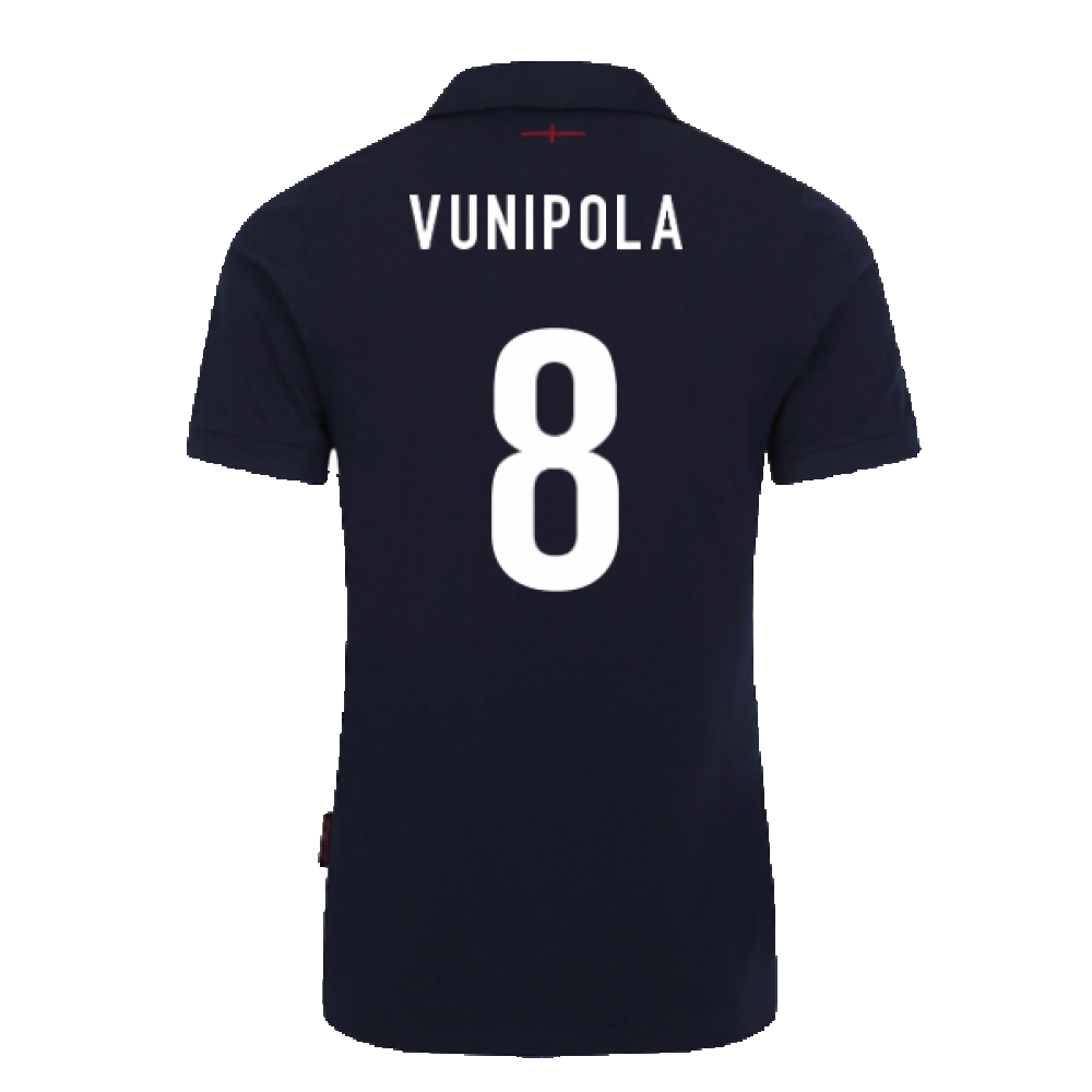 2023-2024 England Rugby Alternate Classic Jersey - Kids (Vunipola 8)