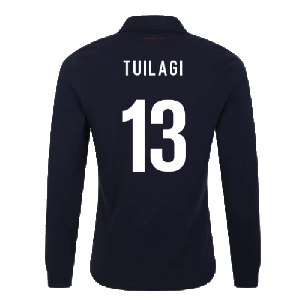 2023-2024 England Rugby Alternate LS Classic Jersey (Tuilagi 13)