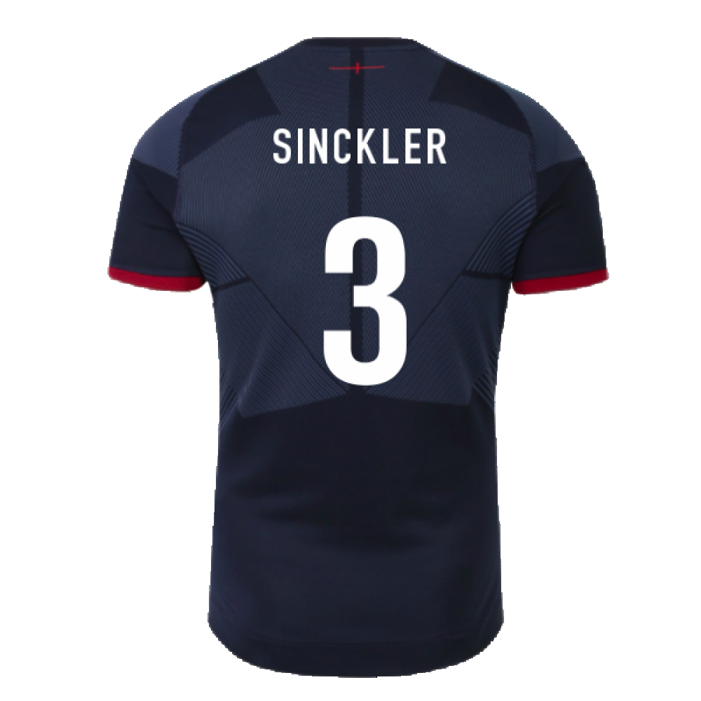 2023-2024 England Rugby Alternate Pro Jersey (Sinckler 3)