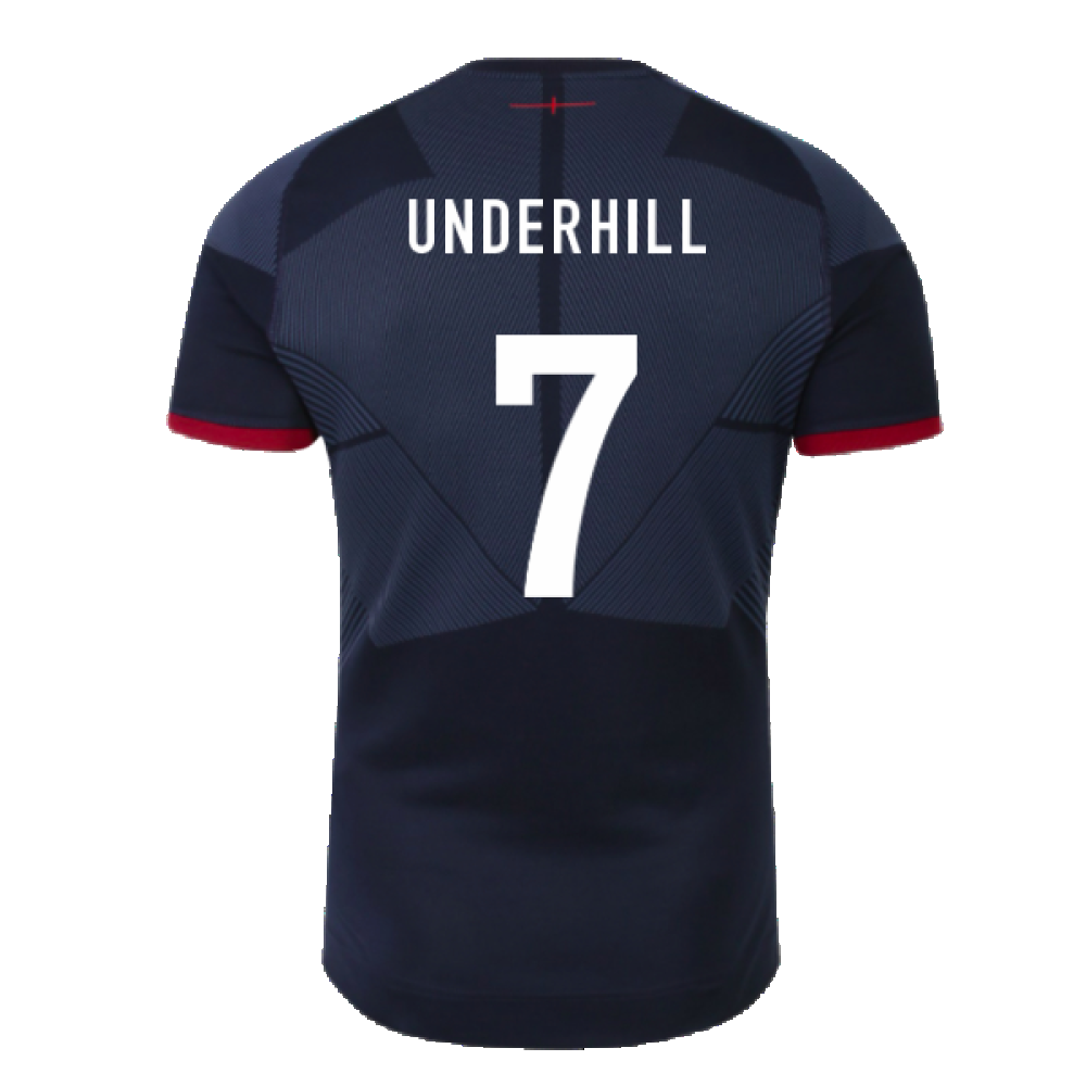 2023-2024 England Rugby Alternate Pro Jersey (Underhill 7)