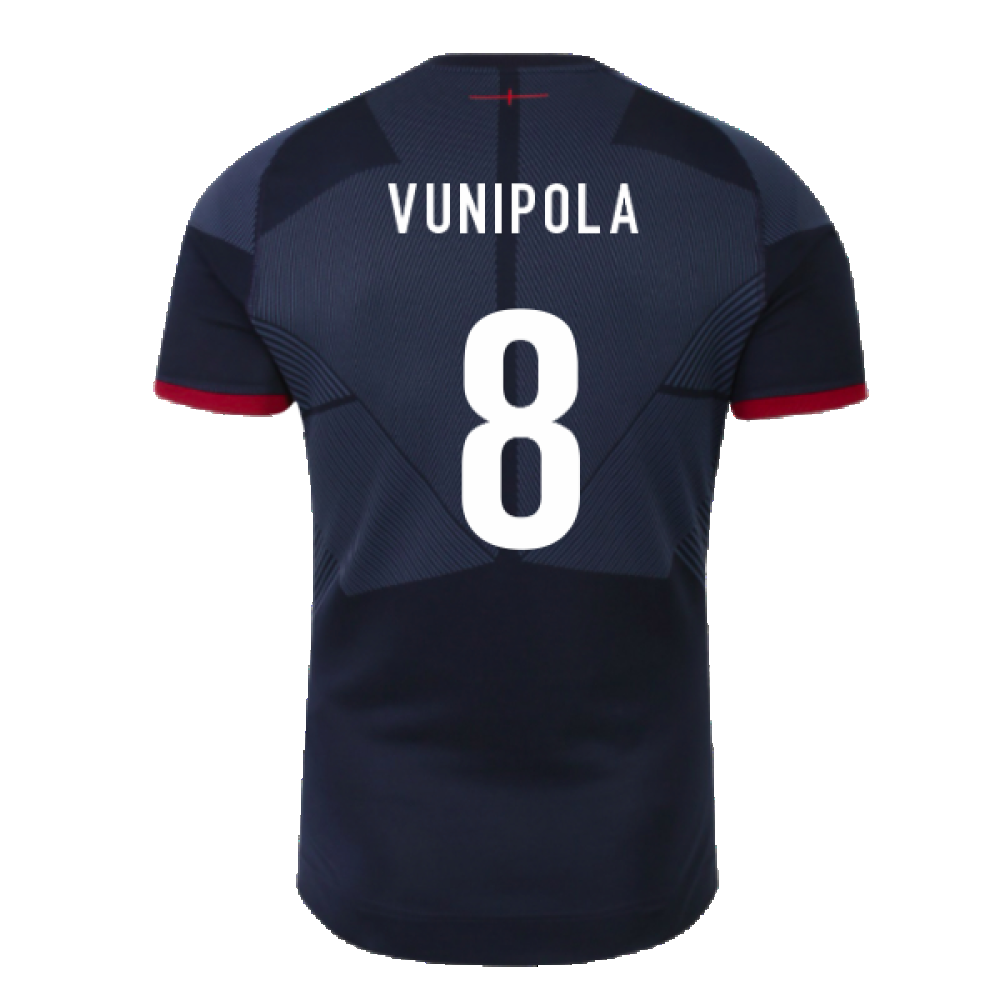 2023-2024 England Rugby Alternate Pro Jersey (Vunipola 8)