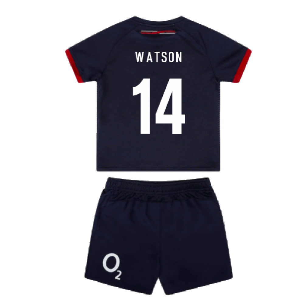 2023-2024 England Rugby Alternate Replica Infant Kit (Watson 14)