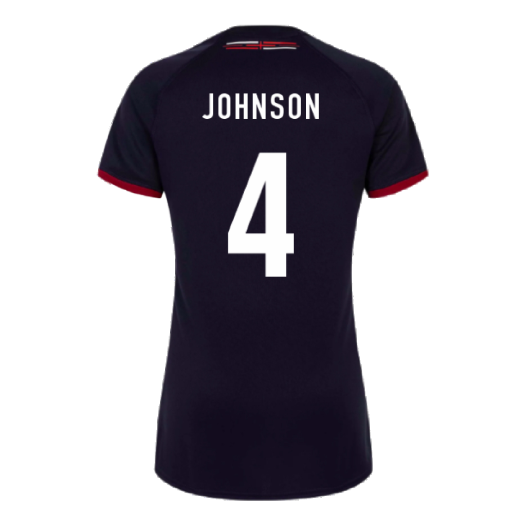 2023-2024 England Rugby Alternate Shirt (Ladies) (Johnson 4)