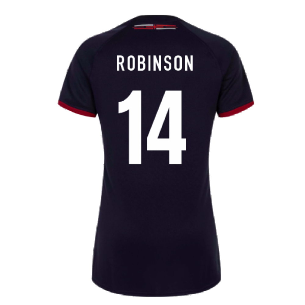 2023-2024 England Rugby Alternate Shirt (Ladies) (Robinson 14)