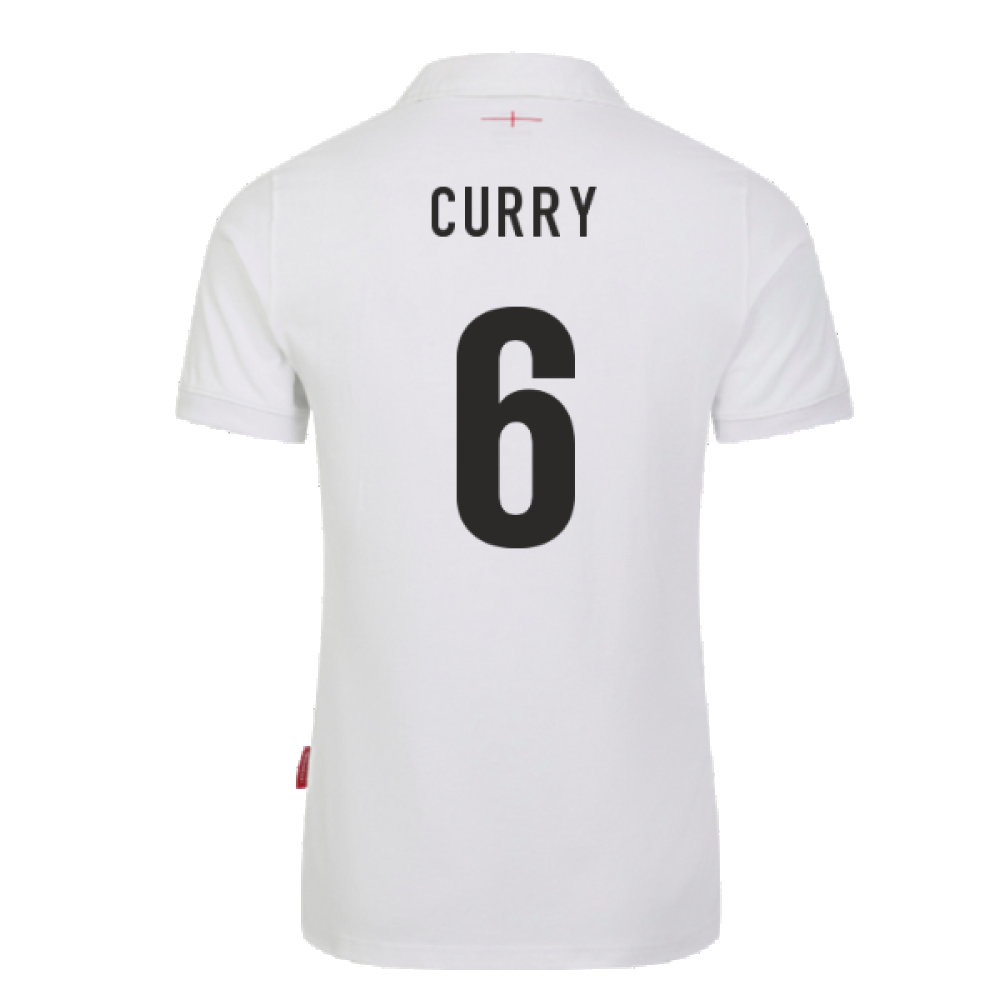 2023-2024 England Rugby Home Classic Jersey (Curry 6)