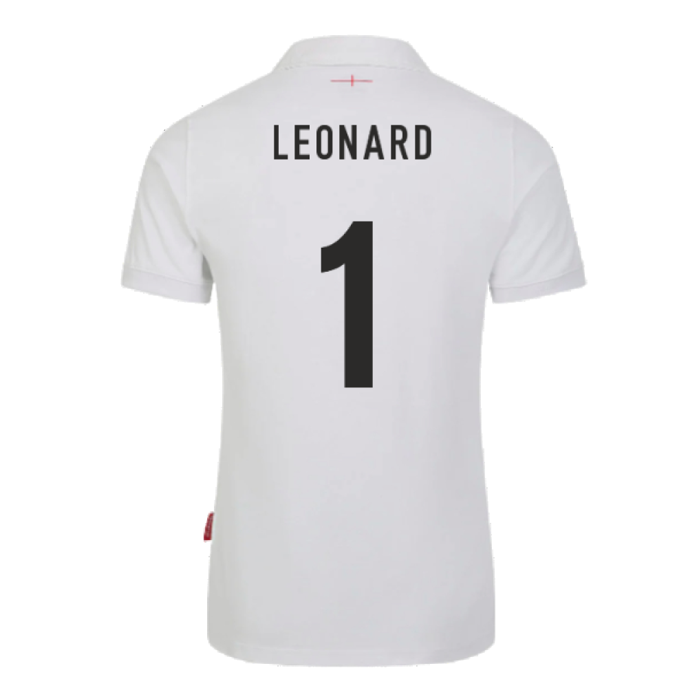 2023-2024 England Rugby Home Classic Shirt (Kids) (Leonard 1)