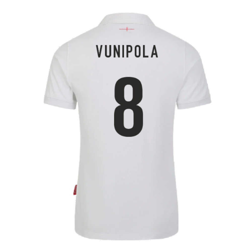 2023-2024 England Rugby Home Classic Shirt (Kids) (Vunipola 8)