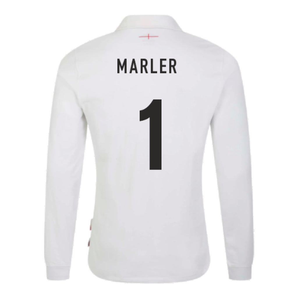 2023-2024 England Rugby Home LS Classic Jersey (Marler 1)