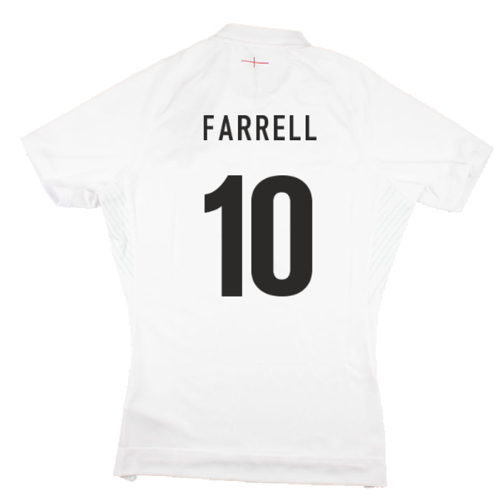 2023-2024 England Rugby Home Pro Jersey (Farrell 10)