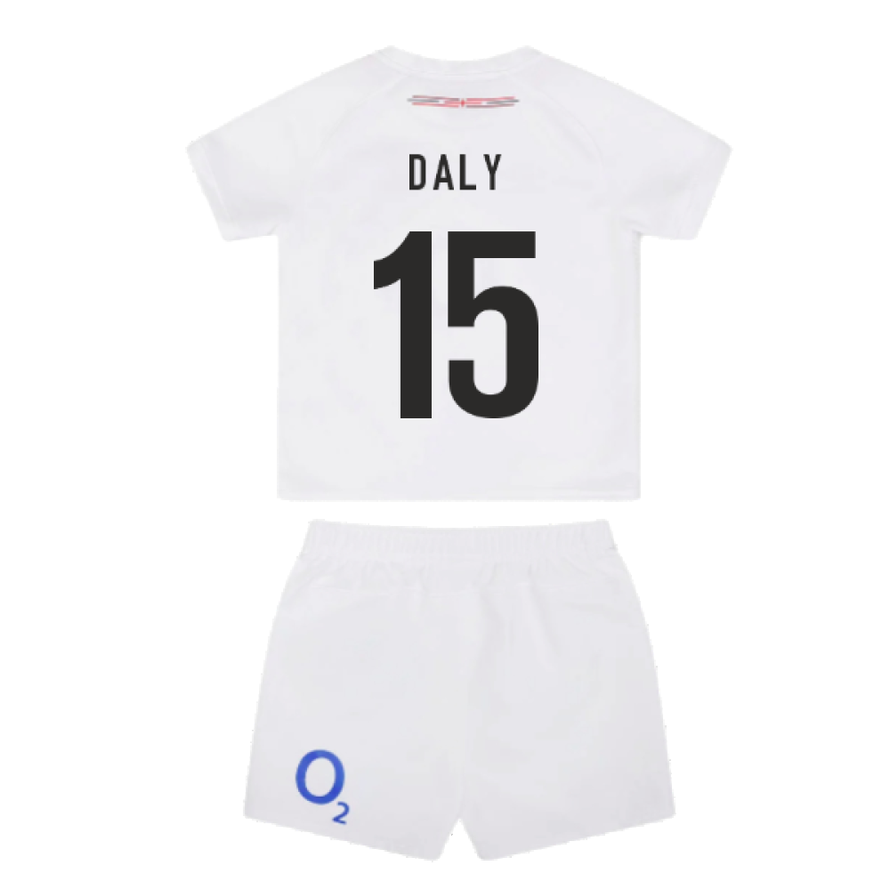 2023-2024 England Rugby Home Replica Infant Kit (Daly 15)