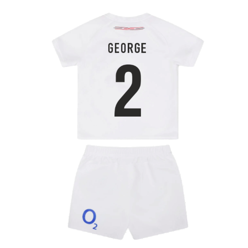 2023-2024 England Rugby Home Replica Infant Kit (George 2)