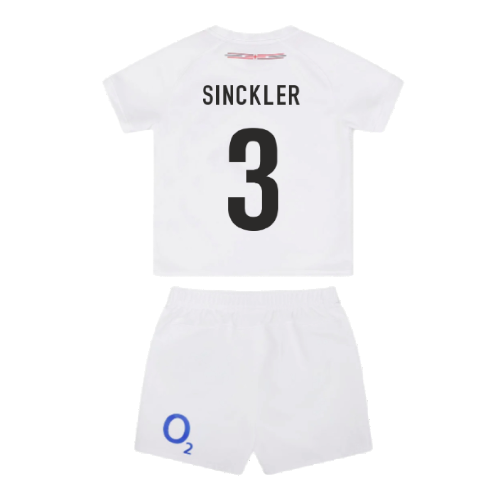 2023-2024 England Rugby Home Replica Infant Kit (Sinckler 3)