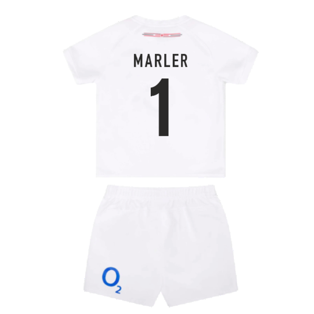 2023-2024 England Rugby Home Replica Infant Mini Kit (Marler 1)