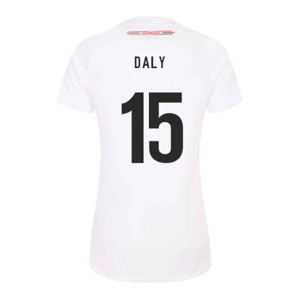 2023-2024 England Rugby Home Replica Shirt (Womens) (Daly 15)