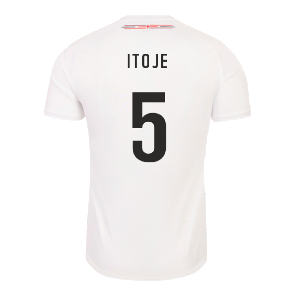 2023-2024 England Rugby Home Shirt (Itoje 5)