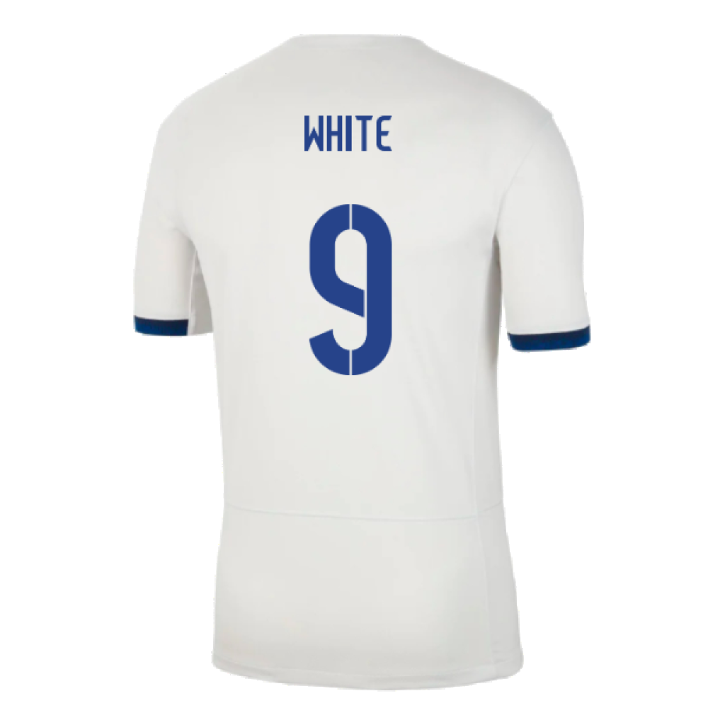 2023-2024 England WWC Home Shirt (WHITE 9)