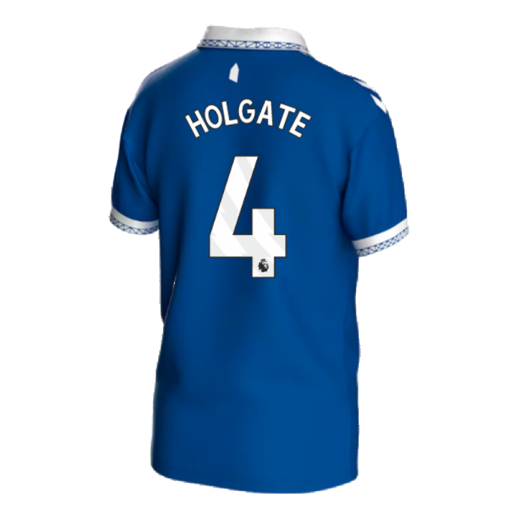 2023-2024 Everton Home Shirt (Kids) (HOLGATE 4)