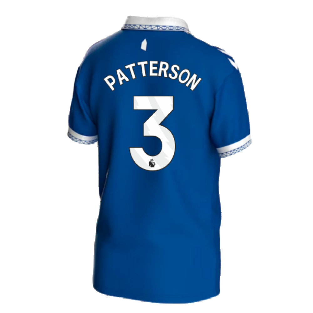 2023-2024 Everton Home Shirt (Kids) (PATTERSON 3)