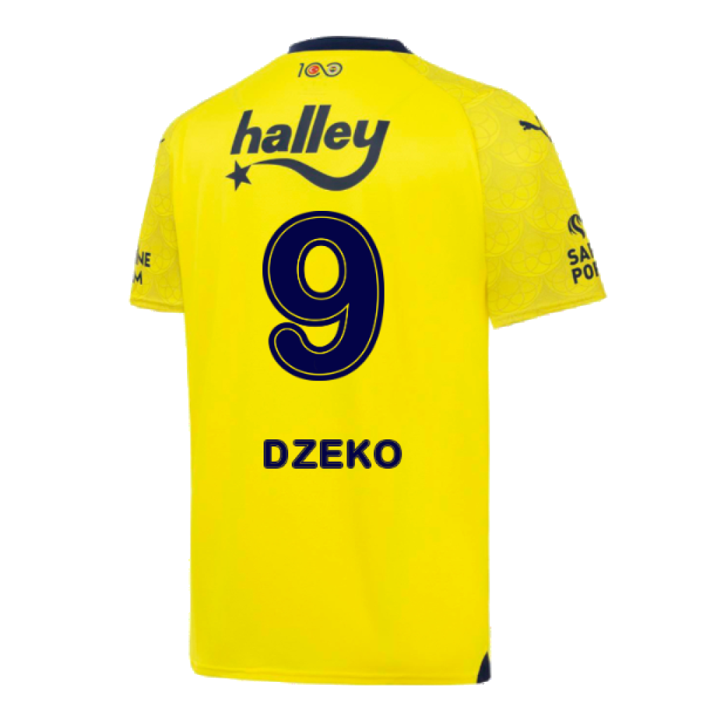 2023-2024 Fenerbahce Away Shirt (DZEKO 9)