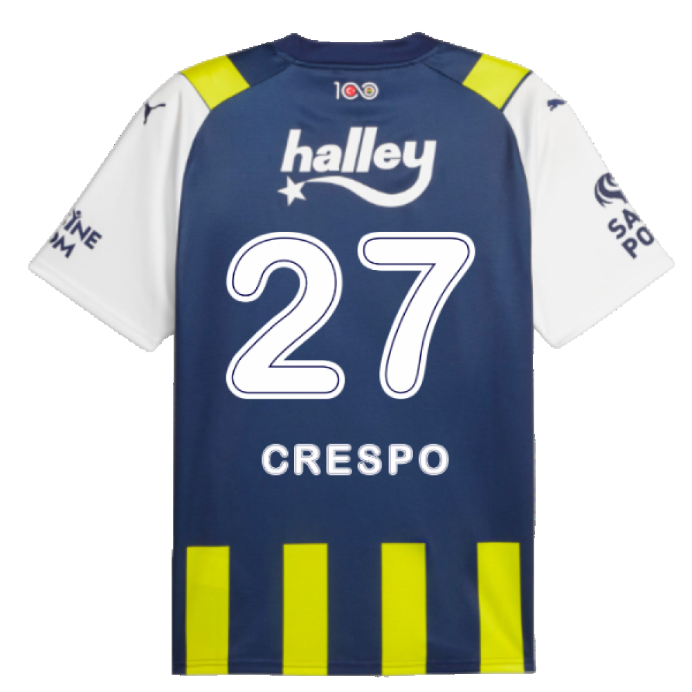 2023-2024 Fenerbahce Home Shirt (CRESPO 27)