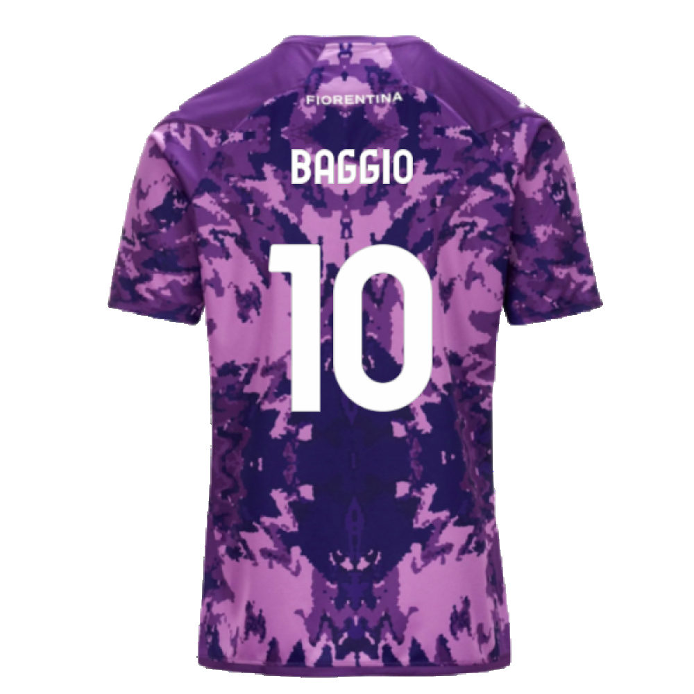 2023-2024 Fiorentina Pre-Match Shirt (Violet) (Baggio 10)