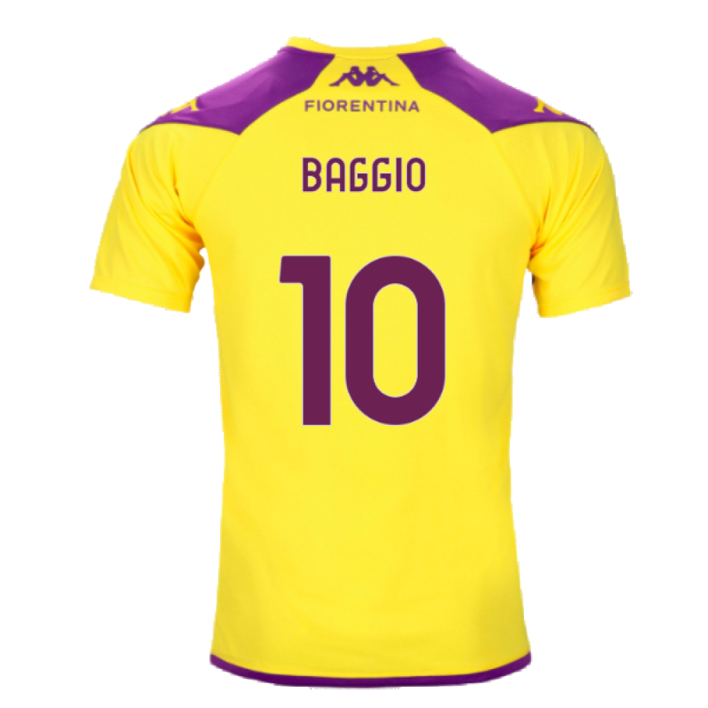 2023-2024 Fiorentina Training Shirt (Yellow) (Baggio 10)