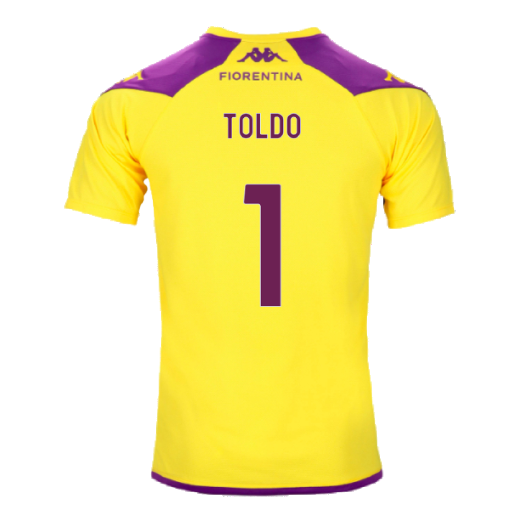 2023-2024 Fiorentina Training Shirt (Yellow) (Toldo 1)