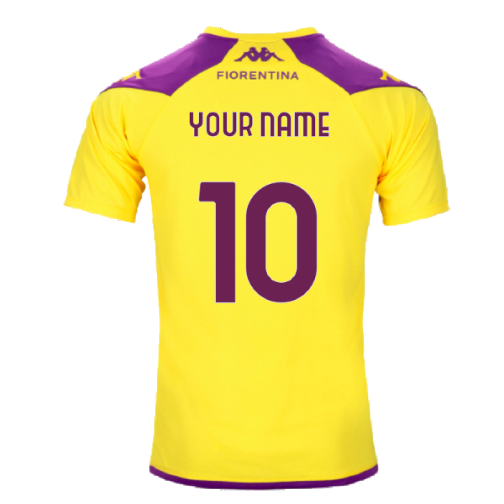 2023-2024 Fiorentina Training Shirt (Yellow) (Your Name)