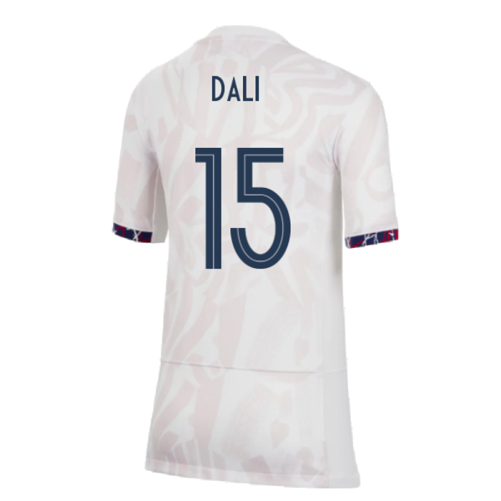 2023-2024 France WWC Away Shirt (Kids) (Dali 15)