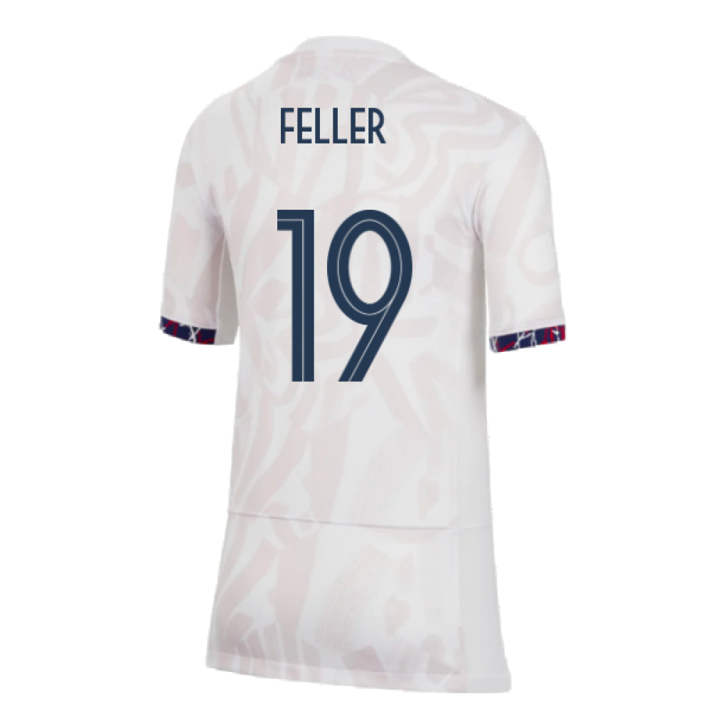 2023-2024 France WWC Away Shirt (Kids) (Feller 19)