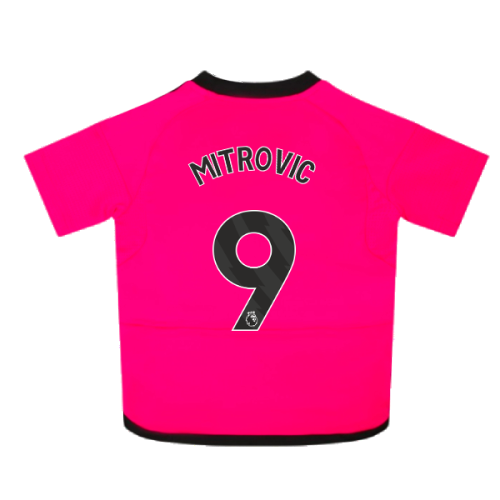 2023-2024 Fulham Away Little Boys Mini Kit (Mitrovic 9)