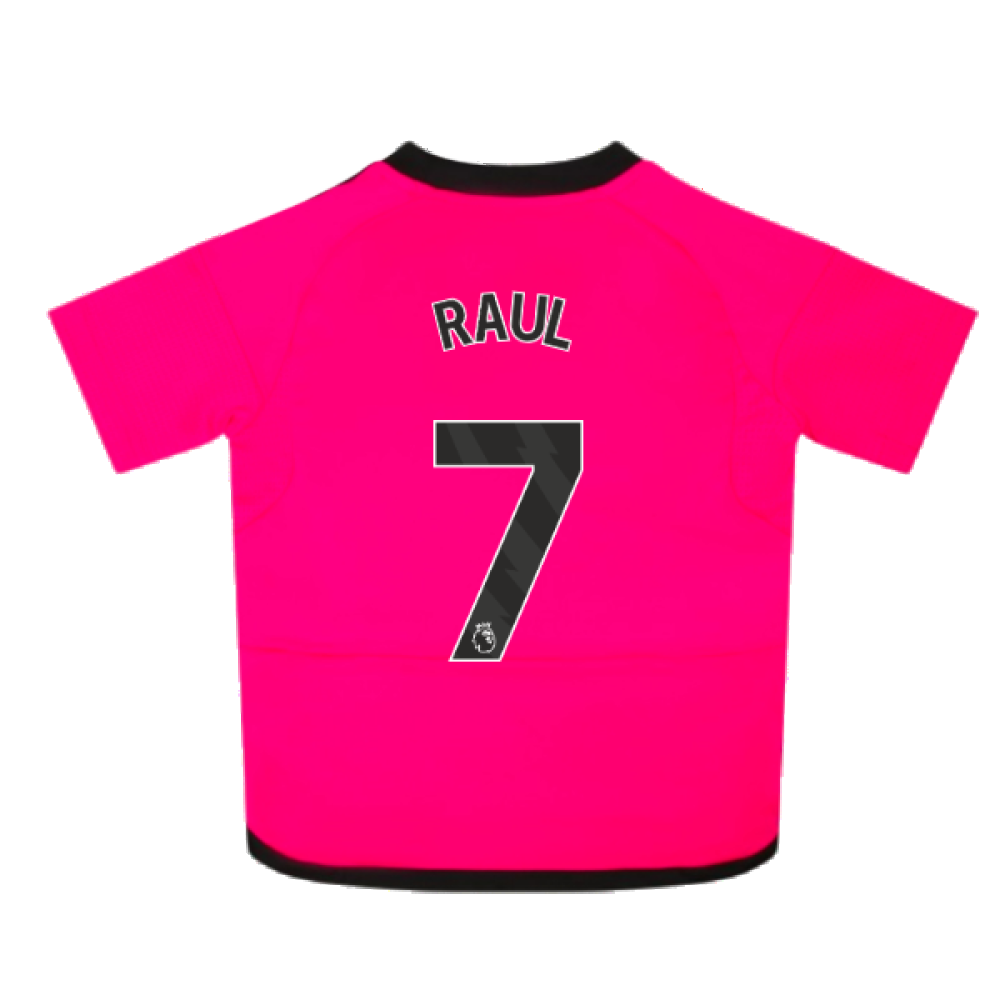 2023-2024 Fulham Away Little Boys Mini Kit (Raul 7)